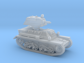 Vickers Light Tank Mk.III (15mm) in Clear Ultra Fine Detail Plastic