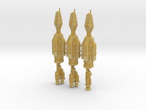 Frontier Destroyers 3 Sprue Hollow in Tan Fine Detail Plastic