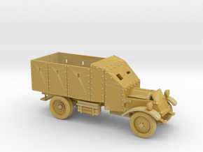 Lancia Armoured Truck, 1921 (20mm - 1/72) in Tan Fine Detail Plastic