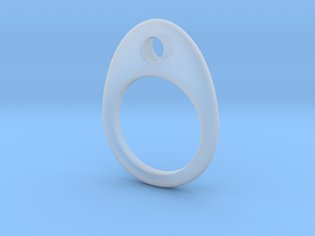 Hole Ring in Clear Ultra Fine Detail Plastic