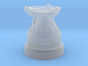 28mm Egyptian Cauldron  in Clear Ultra Fine Detail Plastic