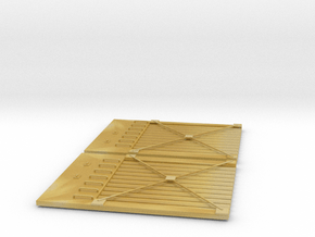 Raptor Crate sides for 10 cm Papo  in Tan Fine Detail Plastic
