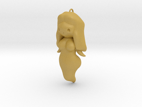 BooGhast the Little Ghost Girl Charm in Tan Fine Detail Plastic