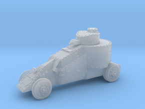 Benz-Mgebrov Armoured Car (15mm) in Clear Ultra Fine Detail Plastic