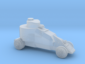 Benz-Mgebrov Armoured Car (6mm - 1/285) in Clear Ultra Fine Detail Plastic