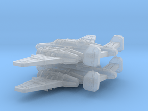 Bomber (Short nose version) in Clear Ultra Fine Detail Plastic