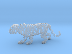 Tiger Stripes and only Stripes in Clear Ultra Fine Detail Plastic