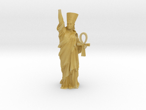 Nefertiti Liberty pendant in Tan Fine Detail Plastic