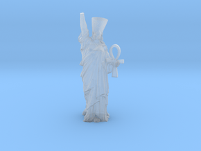 Nefertiti Liberty pendant in Clear Ultra Fine Detail Plastic