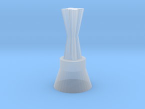 160322_ChessQueen_02 in Clear Ultra Fine Detail Plastic