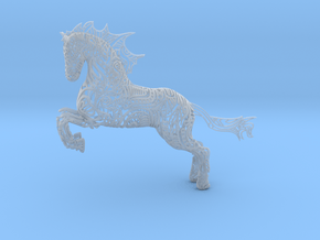 Rocinante horse sculpture - Customized in Clear Ultra Fine Detail Plastic