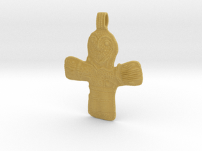 Crucifix Danish 10th century in Tan Fine Detail Plastic