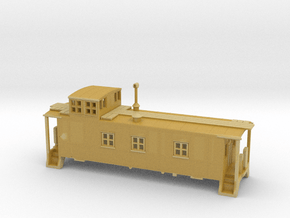 N scale DRGW 01400 Series Caboose  in Tan Fine Detail Plastic