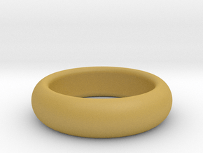 custom made  request Plain Ring size11 20.2mm in Tan Fine Detail Plastic