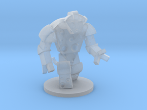 Giant Cheese Golem (60mm) in Clear Ultra Fine Detail Plastic