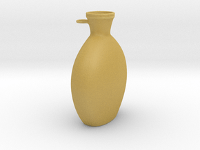 Flask in Tan Fine Detail Plastic