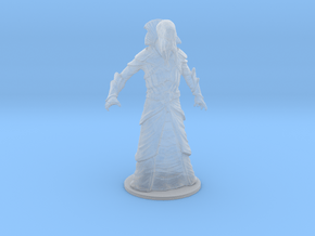 Mind Flayer in Clear Ultra Fine Detail Plastic