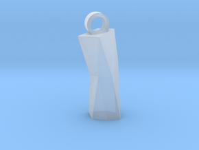 Obelisk2 in Clear Ultra Fine Detail Plastic