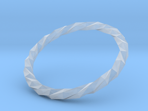 Twistium - Bracelet P=170mm Color in Clear Ultra Fine Detail Plastic