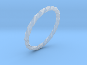 Twistium - Bracelet P=190mm Color in Clear Ultra Fine Detail Plastic