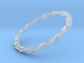 Twistium - Bracelet P=160mm in Clear Ultra Fine Detail Plastic