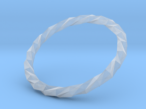 Twistium - Bracelet P=210mm in Clear Ultra Fine Detail Plastic