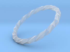 Twistium - Bracelet P=220mm in Clear Ultra Fine Detail Plastic