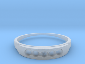 ring 2 in Clear Ultra Fine Detail Plastic
