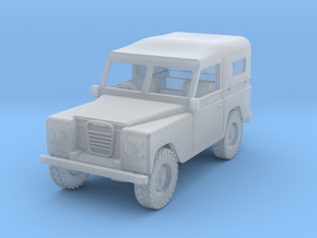  1/72 1:72 Scale Land Rover Soft Top Down in Clear Ultra Fine Detail Plastic