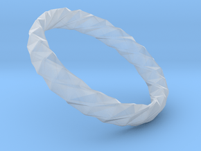 Twistium - Bracelet P=210mm h15 Alpha in Clear Ultra Fine Detail Plastic