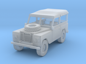 1/72 1:72 Scale Land Rover Soft Top in Clear Ultra Fine Detail Plastic
