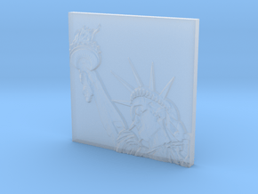 Statue of Liberty in Clear Ultra Fine Detail Plastic