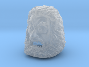 Zardoz Head in Clear Ultra Fine Detail Plastic