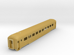 H0 Scale DRGW streamstyle coach in Tan Fine Detail Plastic