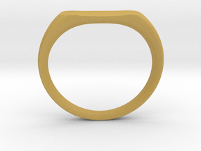 Ring - Personalized Occasion in Tan Fine Detail Plastic