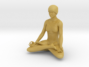 Lotus position (2.5 cm) in Tan Fine Detail Plastic