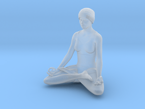 Lotus position (2.5 cm) in Clear Ultra Fine Detail Plastic