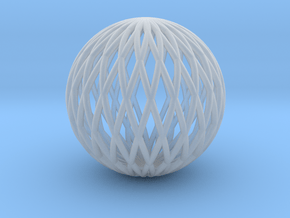 Math Sphere in Clear Ultra Fine Detail Plastic