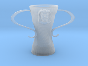 Hercules cup in Clear Ultra Fine Detail Plastic
