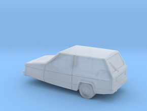 Reliant Robin - 1/148-Scale, (British N) in Clear Ultra Fine Detail Plastic