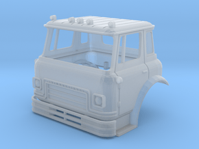 HO-Scale Cargostar Cab in Clear Ultra Fine Detail Plastic