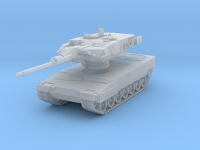Leopard 2a7 Scale 1:160 in Clear Ultra Fine Detail Plastic