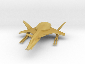 Raptor Space Fighter in Tan Fine Detail Plastic