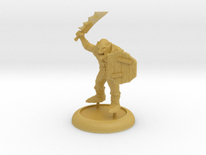 Goblin Warrior in Tan Fine Detail Plastic