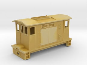 HOn30 Boxcab Locomotive ("Maud" V1) in Tan Fine Detail Plastic