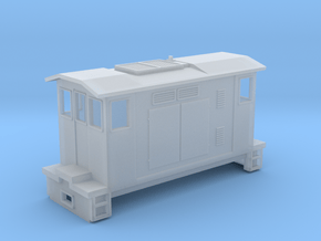 HOn30 Boxcab Locomotive ("Maud" V1) in Clear Ultra Fine Detail Plastic