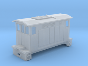 HOn30 Boxcab Locomotive ("Maud" V2) in Clear Ultra Fine Detail Plastic