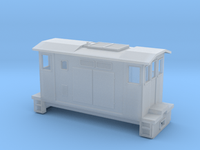  HOn30 Boxcab Locomotive ("Maud" V3) in Clear Ultra Fine Detail Plastic