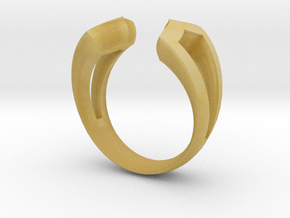 True Focus Ring in Tan Fine Detail Plastic