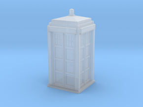 The Physician's Blue Box in 1/32 scale (complete) in Clear Ultra Fine Detail Plastic